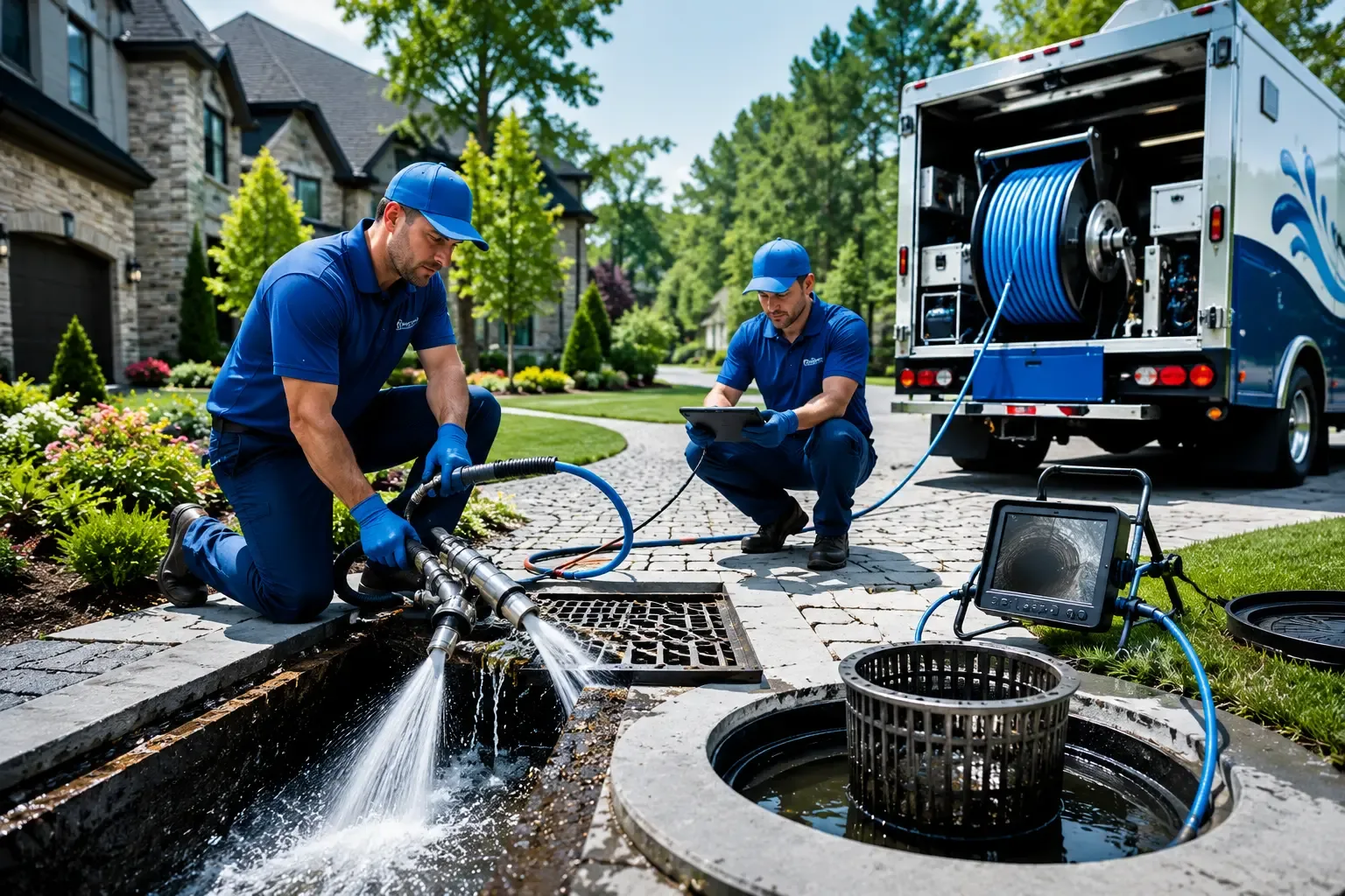 Local outdoor drain cleaning professionals in Dryden, TX
